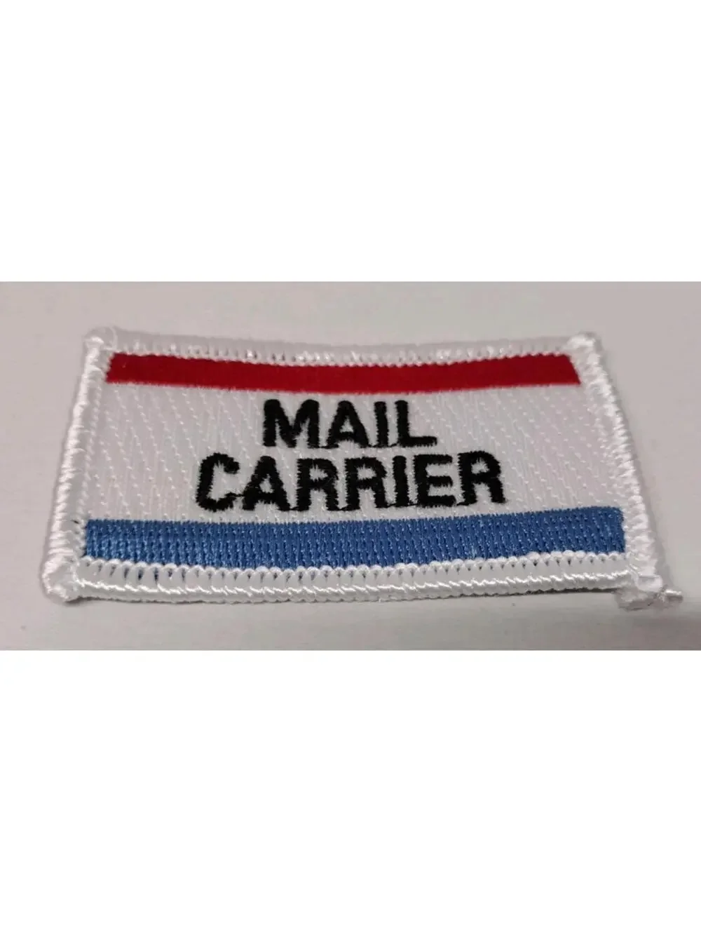 PATCH EAGLE Embroidered STARS USA Red White CARRIER Two Vintage 90s USA Patches